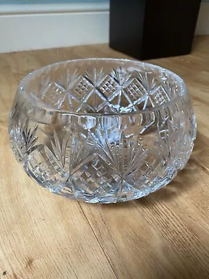 Glass Bowl -  Edinburgh Crystal Cut Bowl Fabulous Condition • £25