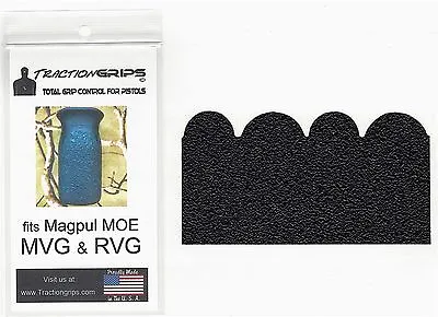 Tractiongrips Rubber Grip Tape Overlay For Magpul RVG MVG Vertical Grips • $9.95