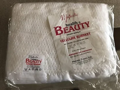 Majestic Cellular Blanket Single Size Never Been Used  • £10