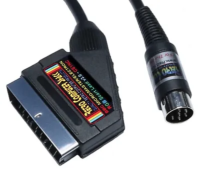 £13.50 • Buy Acorn BBC B Micro, Master & Electron High Quality RGB Scart Lead Video TV Cable