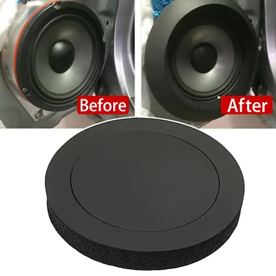 4Pcs 6.5  Cars Door Speaker Ring Bass Audio Speakers Sound Insulation Ring Trim • $27.98