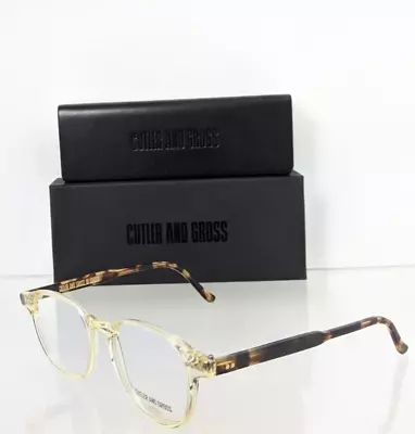 Brand New Authentic CUTLER AND GROSS OF LONDON Eyeglasses C : 1312 C:03 47mm • $142.49