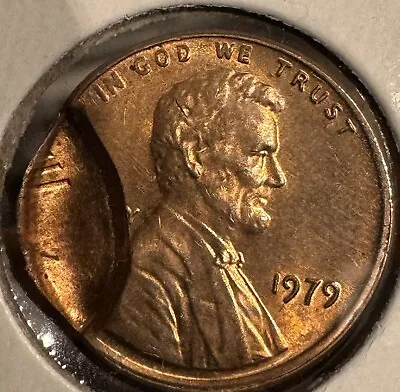 MINT ERROR 1979 Lincoln Cent 1C Indent Brockage  UNC • $59