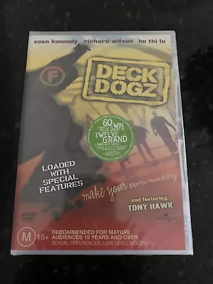 Deck Dogs DVD Skateboarding Movie - R4 AU -  TONY HAWK RARE OOP • $29.95