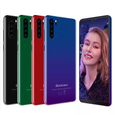 Blackview A80 Plus A80S 4GB+64GB Smartphone 6.5 INCH HD+ Fingerprint Face Unlock • $75