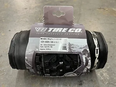 $110 • Buy Vee 26x4.8 Snow Avalanche Studdable Fat Tire Silica Compound 120 TPI Folding