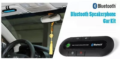 Bluetooth In-Car Multipoint Speakerphone Visor Car Kit • $21.86