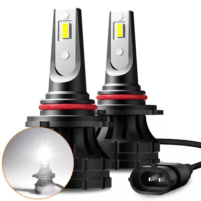 Design 9005 HB3 LED Headlight Bulb Pack 40000 Lumen 6000k CANbus Waterproof • $23.59