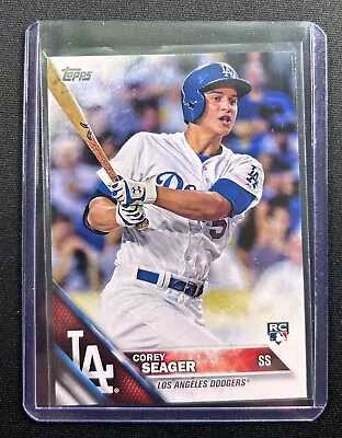 2016 Topps #150 Corey Seager Rookie Card RC  Mint Rangers MVP Fresh Pull!! • $2.99
