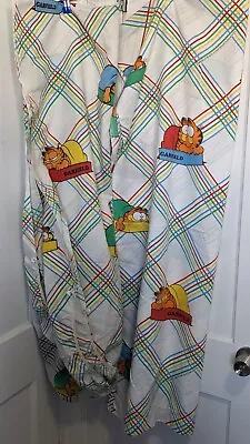 VTG 1978 GARFIELD TWIN Bed United Features Syndicate SHEETS SET Flat & Fitted • $23.99