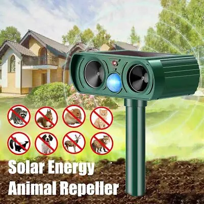 Ultrasonic Dog Repeller Repellent For Cats Birds Scares Animals • $14.98