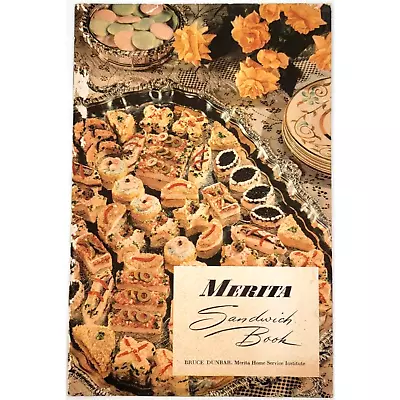 1948 Merita Modern Sandwich Bread Recipe Booklet American Bakeries Advertising • $11
