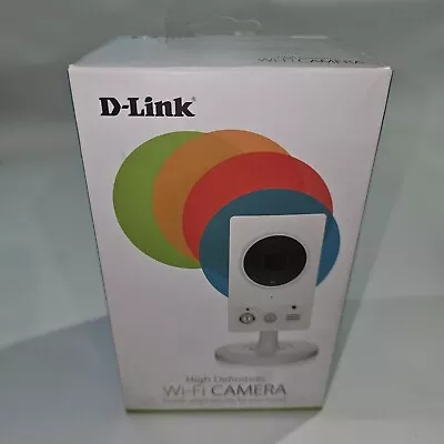 D-Link DCS-2132L-ES Indoor HD Wi-Fi Smart Camera Sage Motion Detection • $39.99