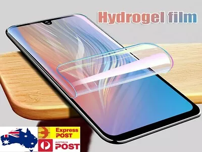 FOR Huawei P30 20 Mate 20 10 HYDROGEL AQUA FLEX Full Screen Protector AU • $5.23