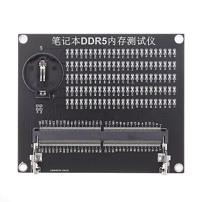 DDR5/DDR4 Laptop Notebook RAM Memory Slot Diagnostic Analyzer Tester Card W/ LED • $25.98