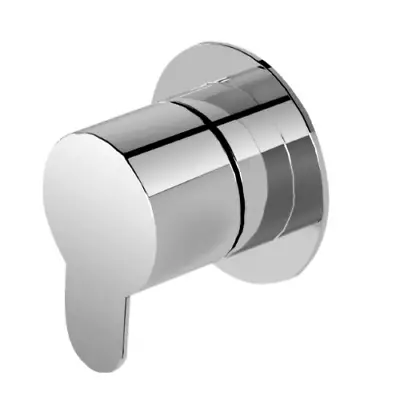 3/4  Round Wall Mounted Concealed Manual Mixer Shut Off Cold Valve • £45.99