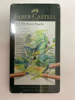 Faber-Castell FC112112 Pitt Pastel Pencils Set - 12 Piece • £14.99