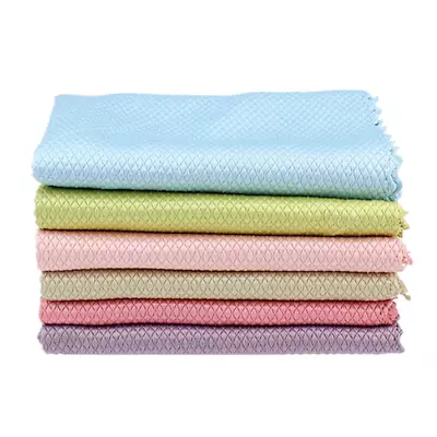 Reusable Kitchen Magic Rag Streak-Free 10Pcs/set Diamond Lattice Cleaning Cloth • $11.01