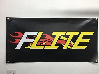 Old School Bmx Flite 2x4 Banner Vdc  Mancave Display • $45