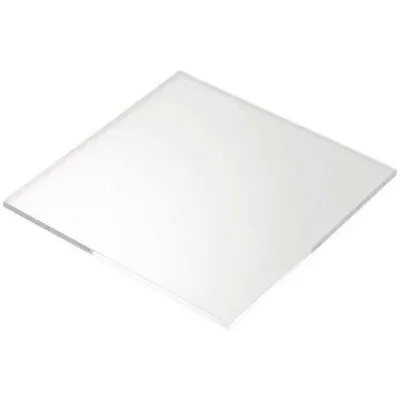 4mm Square Cake Boards - Clear Acrylic - Set Of 3 - Christenings & Weddings • £12.90