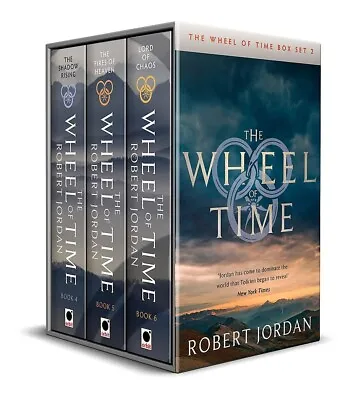 Wheel Of Time Collection 3 Books Set By Robert Jordan Series 2 (Books 4-6 ) NEW • $49.33