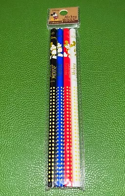 MICKEY MOUSE Taiwan Exclusive DISNEY Pencil SET Rare NEW • $18.95