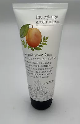 The Cottage Greenhouse Sungold Apricot & Sage Hand & Body Light Lotion 8 Oz • $24.50