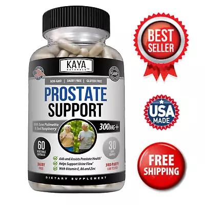 Prostate Support - Saw Palmetto - Reduce Frequent Urination Stamina Supplement • $9.98