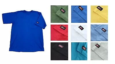 Dickies Men's Basic T-Shirt Pocket Tee  Short Sleeve Light Weight Jersey Cotton • $13.99