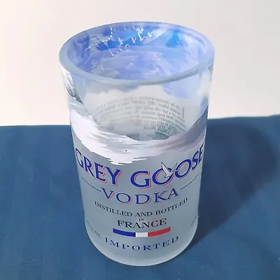 Grey Goose Vodka Hi-ball Cocktail Glass - Upcycle Handmade • $30.35