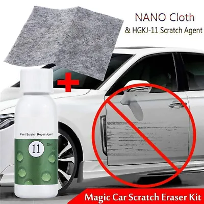 Nano Magic Car Scratch Remover + Nano Spray Cloth Scratch Eraser Surface Repair • $7.45