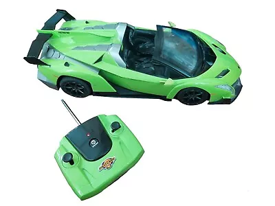 Lamborghini Veneno RC Radio Remote Control Car 1:12 Large Fast Lane Rc Detailed  • £18