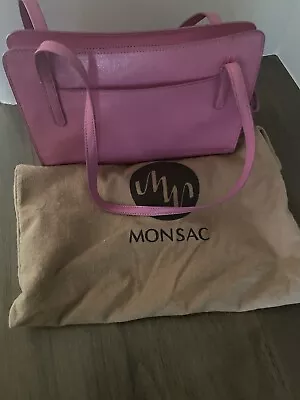 MONSAC Orginial Pink Beautiful Leather • $44