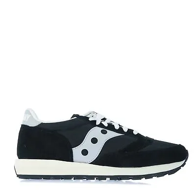 Men's Saucony Originals Jazz 81 Lace Up Trainers In Black • £64.99