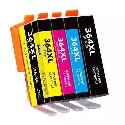 364xl Ink Cartridges For HP Photosmart 5510 5515 5520 5524 6510 7510 C6380 C5388 • £10.42