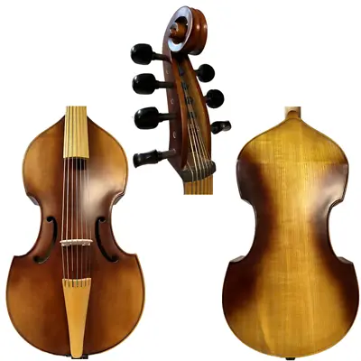 Baroque Style SONG Maestro Basses 7 Strings Viola Da Gamba 25  Elegant Sound • $539.10