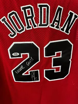 Robert O’Neill Signed Michael Jordan Chicago Bulls Jersey PSA/DNA • $170