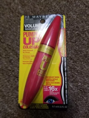 Maybelline Colossal Volum' Express Mascara Pumped Up Volume 213 Classic Black • $9.99