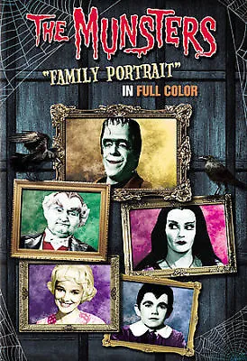 The Munsters - Family Portrait DVD In Color & Black & White • $5.95