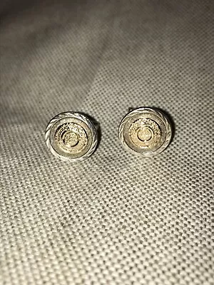 Aztec Mayan Cuff Links 14 Karat Sterling Silver Joymex Mexican • $69.99