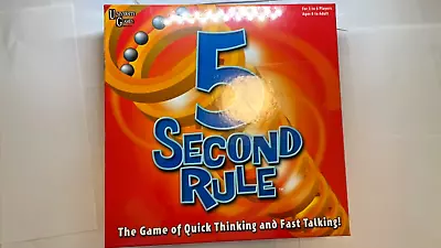 University Games 5 Second Rule Board Game • $23.26