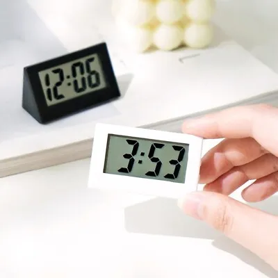 £4.98 • Buy Digital LCD Tabletop Clock Car Vehicle Dashboard Clock Desk Time Small Clock.