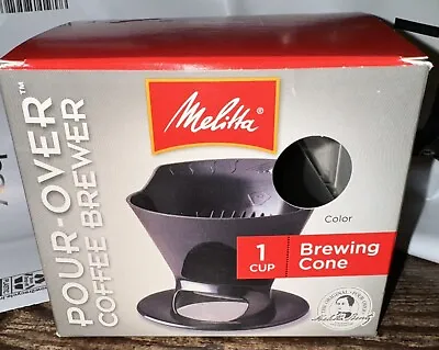 Melitta Pour-over Single Cup Perfect Brew Coffee Maker/Filters/filters NEW • $14.95