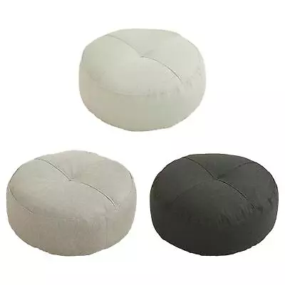 Round Floor Pillow Meditation Floor Pillow For Yoga Sofa Bed Office Bedroom • $14.33