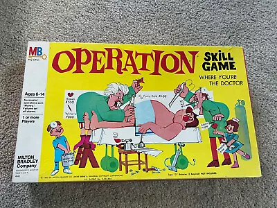 1965 Milton Bradley OPERATION Vintage Board Game (INCOMPLETE/FUNCTIONAL) • $14.20