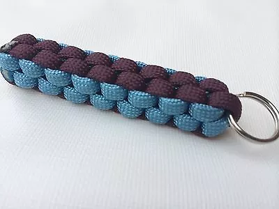 £3.50 • Buy West Ham Paracord Keyring Claret & Light Blue