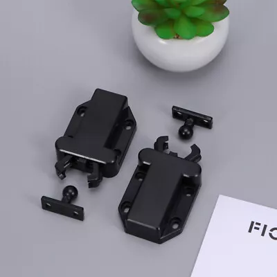  2pcs Self-locking Door Catch Door Drawer Cabinet Catch Push To Open Device For • $8.88