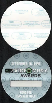 Uncommon 1998 MTV Video Awards OTTO Cloth Backstage Pass - Marilyn Manson Hole • $8