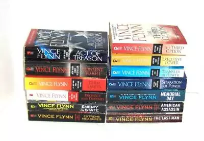 13 Vince Flynn Political Thrillers Executive Power The Third Option The Last Man • $24.99