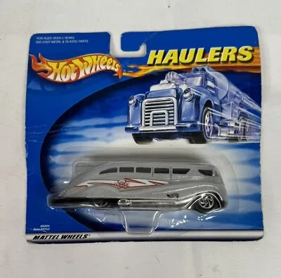 Vintage 1997 Hot Wheels HAULERS Series Hot Wheels Airstream Silver NOS (T38) • $9.95